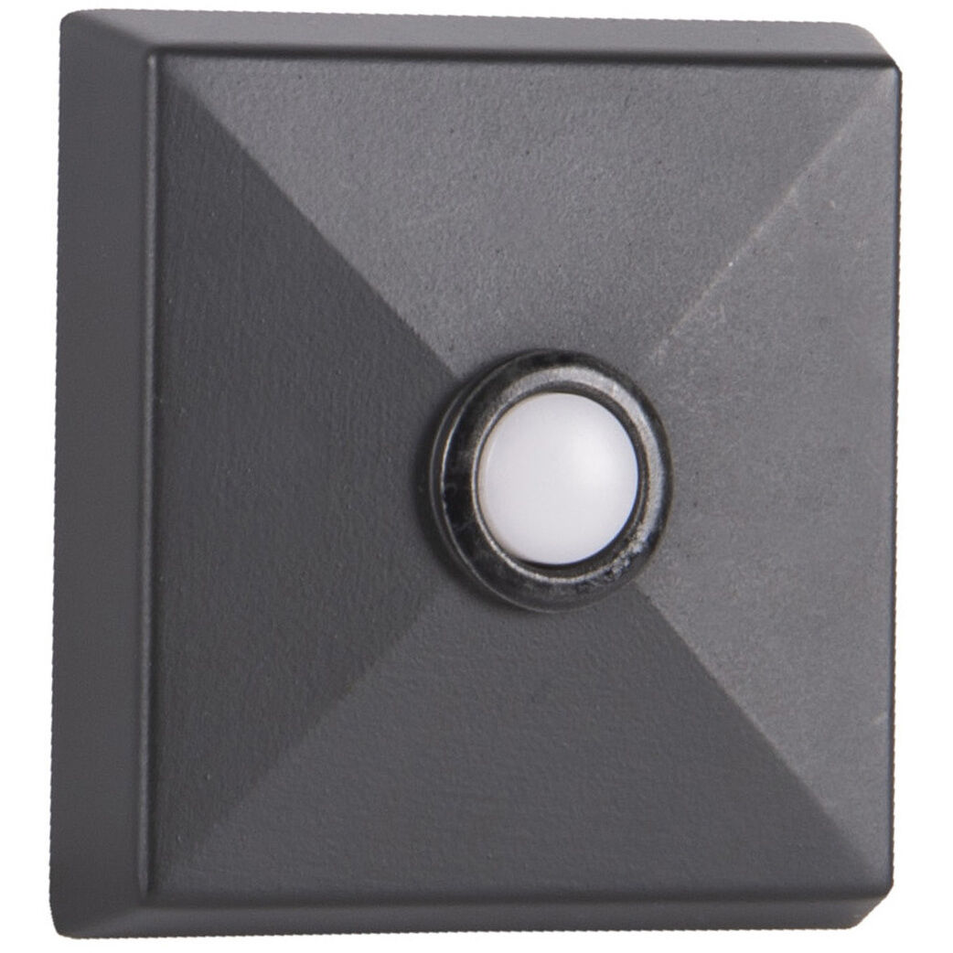 Recessed Mount Espresso Lighted Push Button