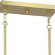 Traci 10 Light 13 inch Satin Brass Island Light Ceiling Light