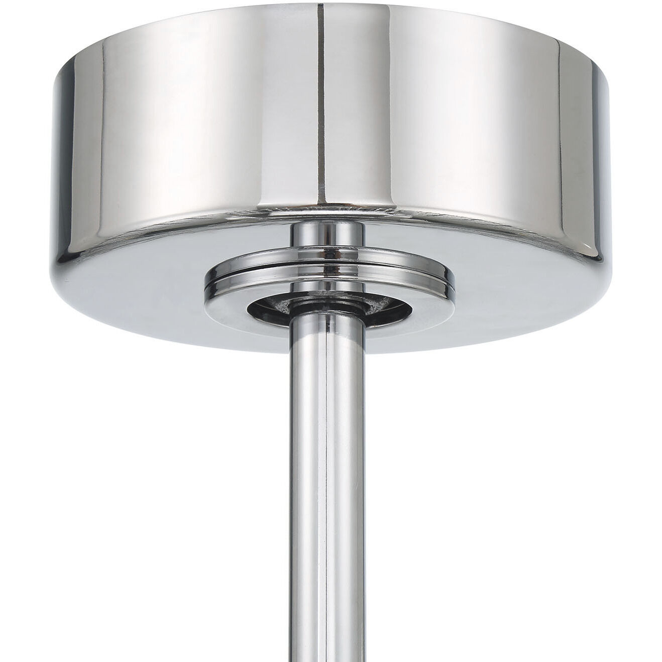 Reveal 24 inch Chrome with Clear Acrylic Blades Fandelier