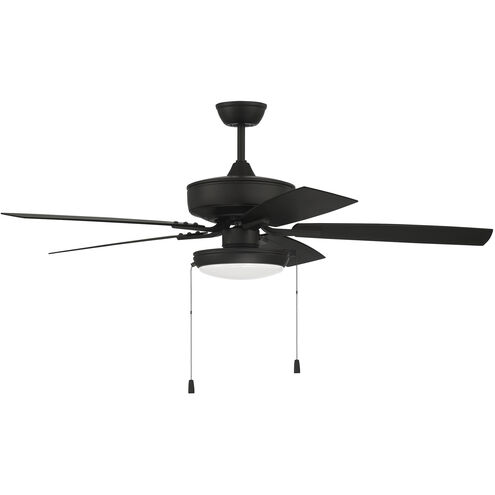 Pro Plus 119 52 inch Flat Black with Flat Black Wet Rated ABS Blades Outdoor Contractor Fan