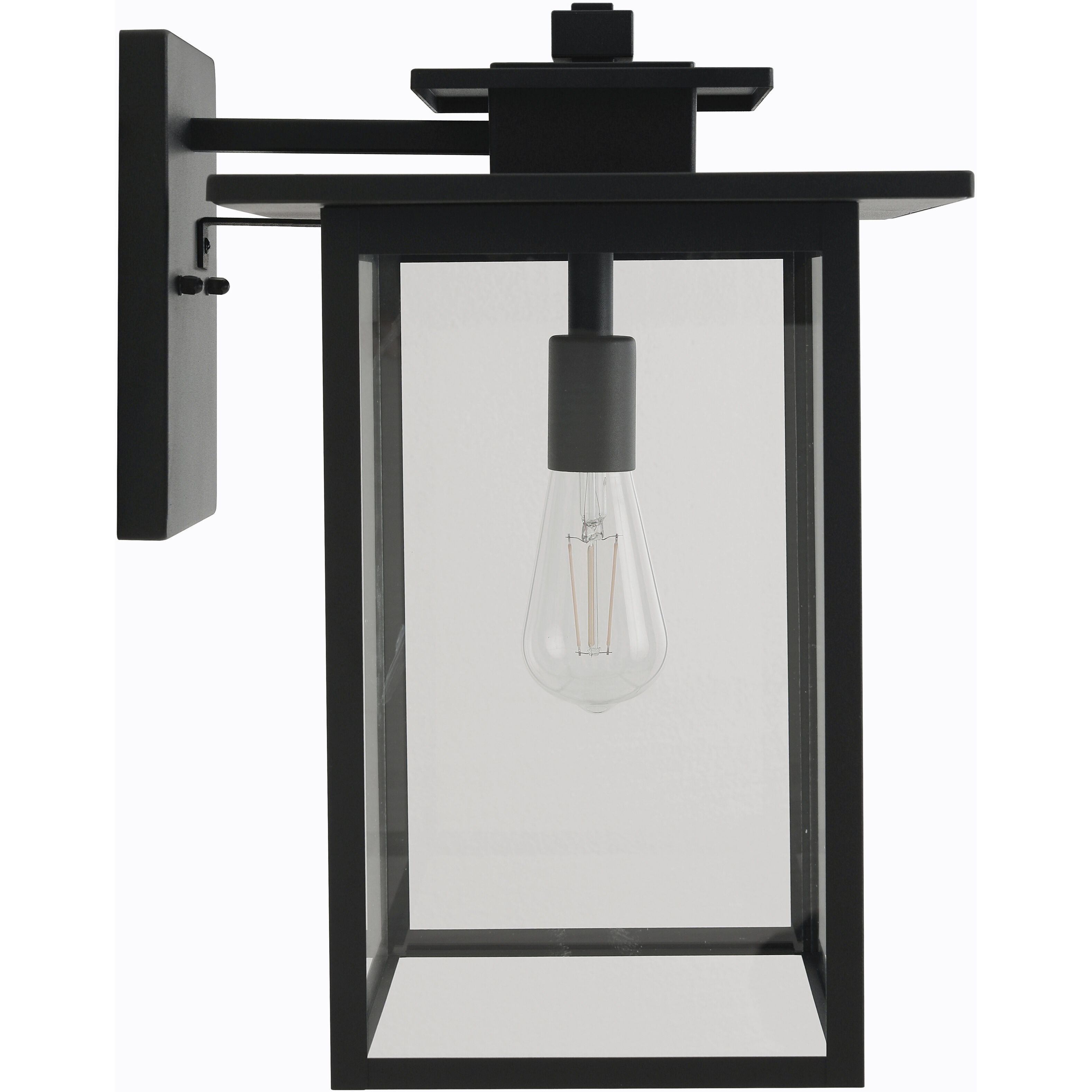 Rock Creek 1 Light 17.25 inch Textured Black Outdoor Wall Lantern