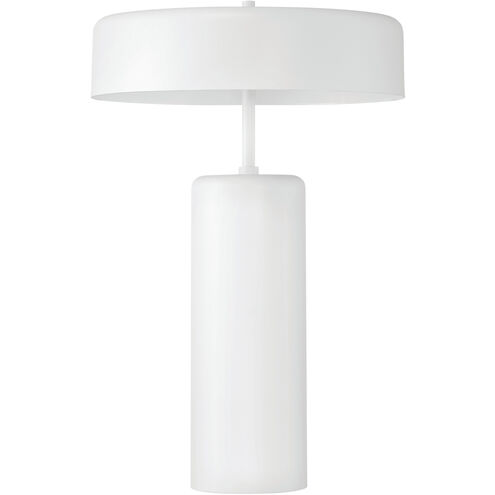 Bejamin 22.99 inch 60 watt White Table Lamp Portable Light
