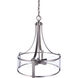 Elliot 5 Light 16 inch Brushed Polished Nickel Pendant Ceiling Light