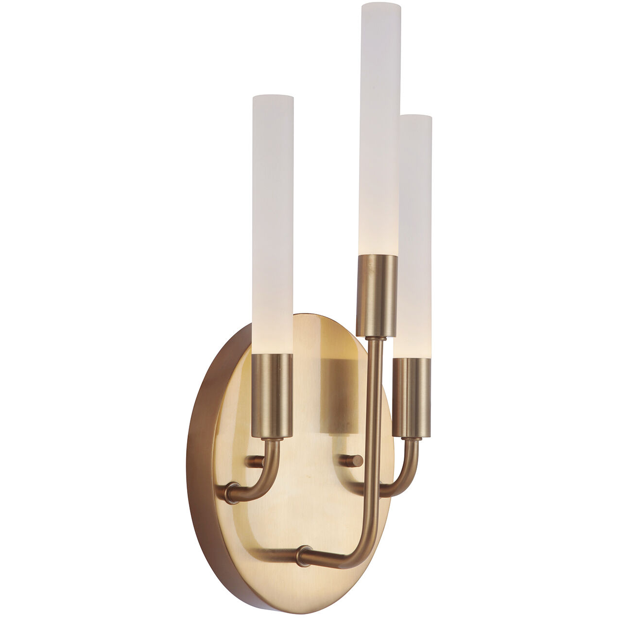 Valdi LED 6 inch Satin Brass Wall Sconce Wall Light