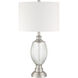 Bejamin 28.35 inch 60 watt Brushed Nickel Table Lamp Portable Light
