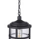 Voyage 1 Light 9.5 inch Midnight Outdoor Pendant