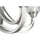 Neighborhood Grace 5 Light 26 inch Brushed Polished Nickel Chandelier Ceiling Light in Clear Seeded, Neighborhood Collection