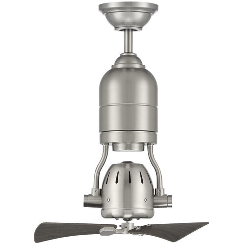Bellows Uno 18 inch Brushed Polished Nickel with Greywood Blades Fan