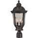 Frances 3 Light 24 inch Oiled Bronze Outdoor Outdoor Post Mount, Large