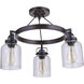Foxwood 3 Light 21.75 inch Semi-Flush Mount