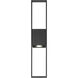 Contact LED 27 inch Textured Black Outdoor Wall Lantern