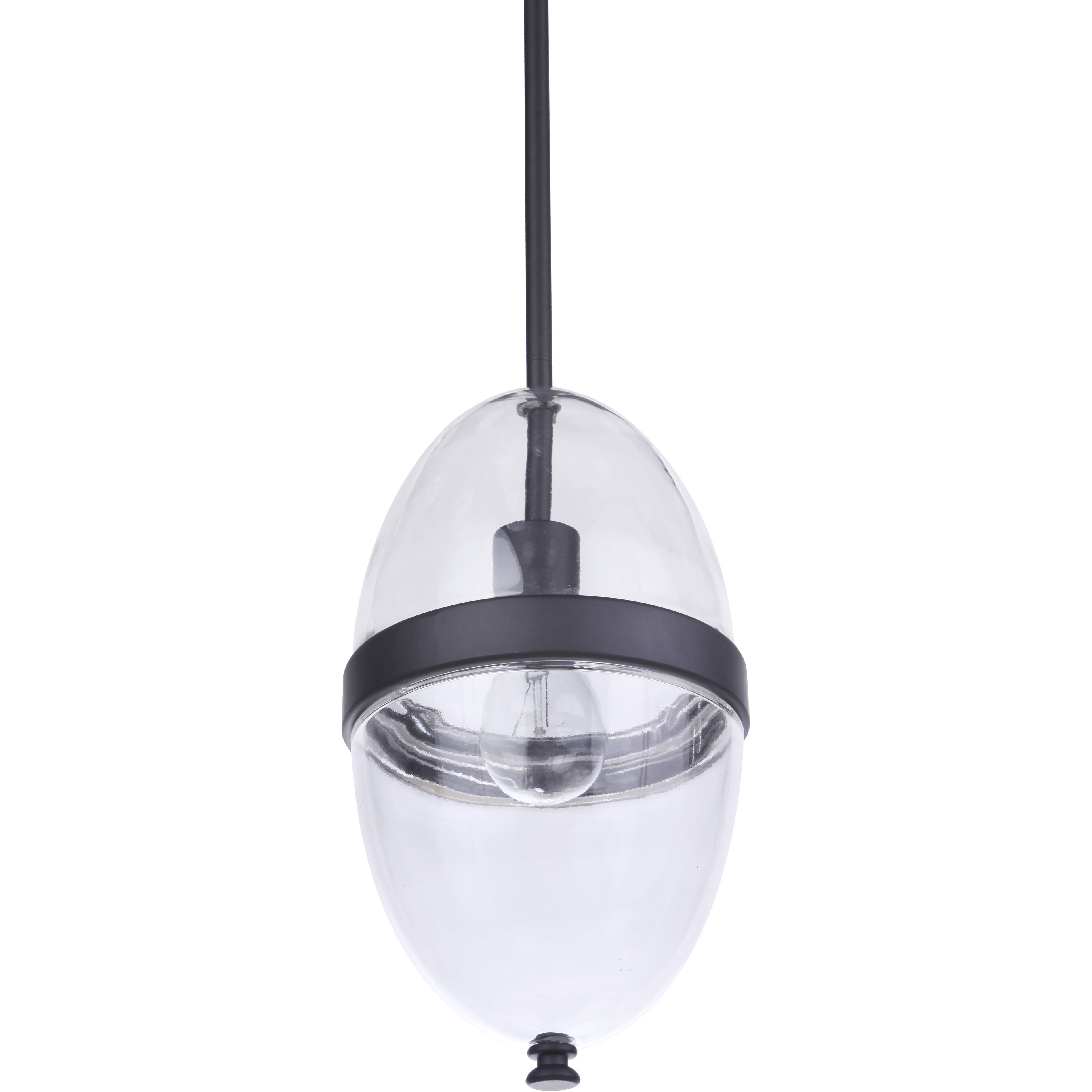 Sivo 1 Light 6.75 inch Midnight Outdoor Pendant