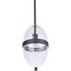 Sivo 1 Light 6.75 inch Midnight Outdoor Pendant