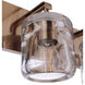 Andie 4 Light 28 inch Satin Brass Vanity Light Wall Light