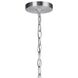 Neo 1 Light 7.88 inch Satin Aluminum Outdoor Pendant