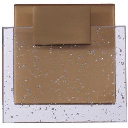 Alamere LED 5 inch Satin Brass ADA Wall Sconce Wall Light