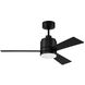 McCoy 42 inch Flat Black Fan