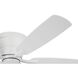 Wheeler 52 inch White with White/Washed Oak Blades Fan