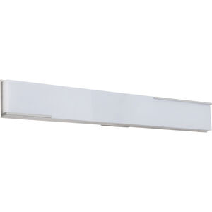 Vibe LED 35 inch Brushed Polished Nickel Vanity Light Wall Light in 35 in.
