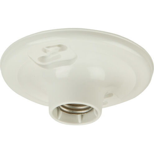 Jeremiah 1 Light 4 inch White Small Space Lighting Ceiling Light