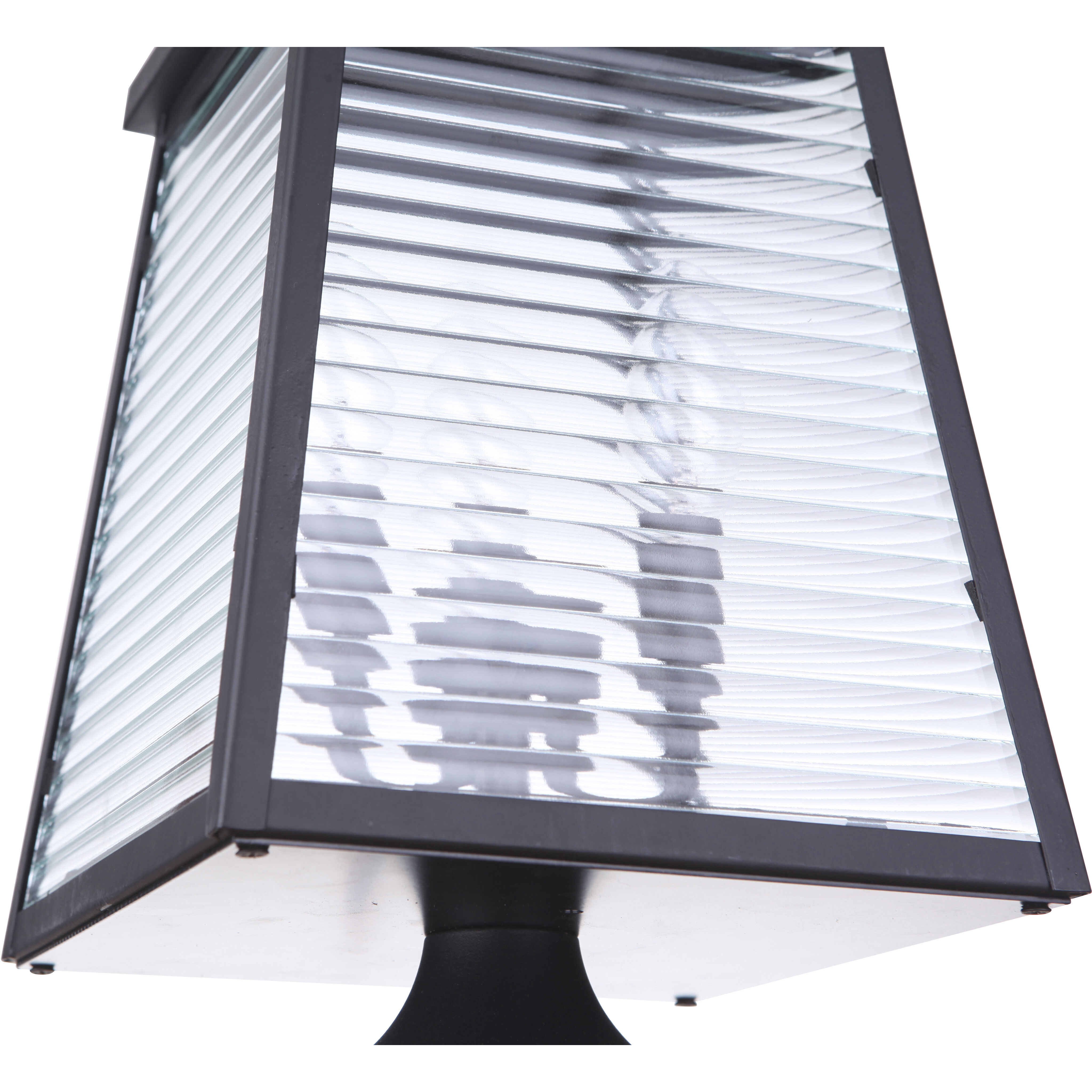 Armstrong 3 Light 16 inch Midnight Outdoor Post Mount