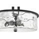 Collins 3 Light 17.75 inch Flat Black Pendant Ceiling Light