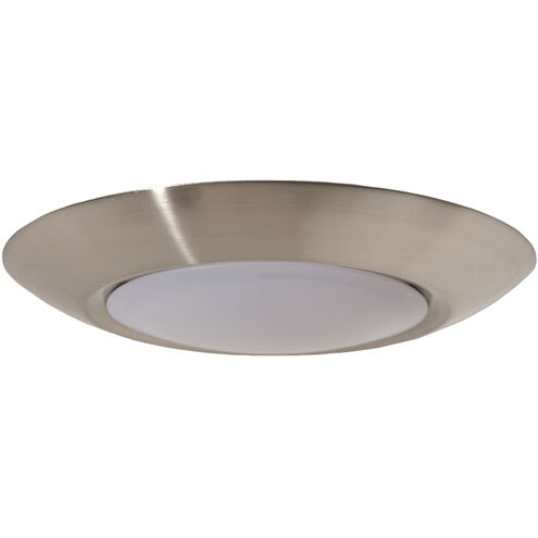 Bejamin LED 7.4 inch Brushed Polished Nickel Flushmount Ceiling Light