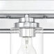 Clark 3 Light 24.75 inch Chrome Vanity Light Wall Light