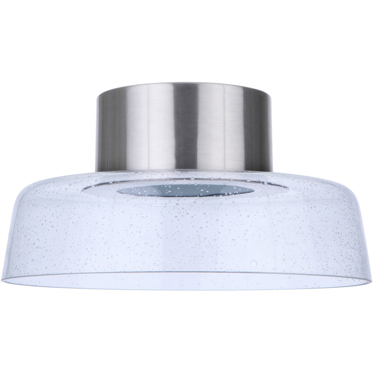 Centric LED 12.5 inch Brushed Polished Nickel Flushmount Ceiling Light