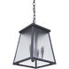Armstrong 3 Light 8.25 inch Midnight Outdoor Pendant