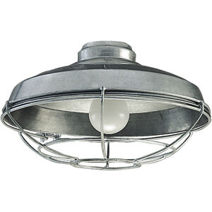 Universal LED Rustic Iron Outdoor Fan Bowl Light Kit, Bowl