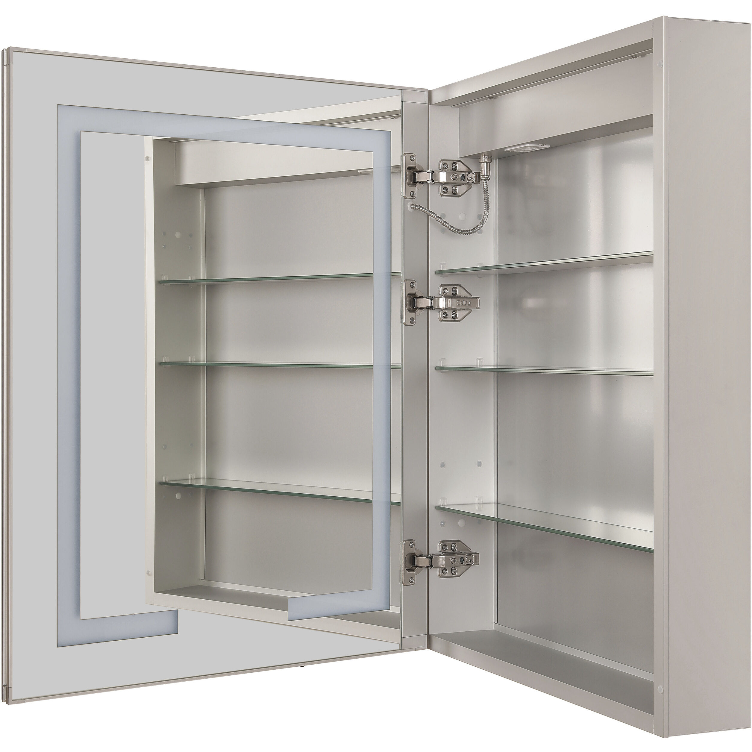 Bejamin 29.92 X 23.98 inch White Medicine Cabinet
