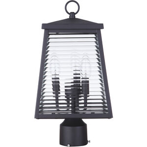 Armstrong 3 Light 16 inch Midnight Outdoor Post Mount