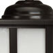Mission 1 Light 6 inch Burnished Copper Outdoor Pendant
