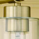Hendrix 2 Light 14 inch Satin Brass Vanity Light Wall Light