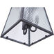 Armstrong 3 Light 8.25 inch Midnight Outdoor Pendant