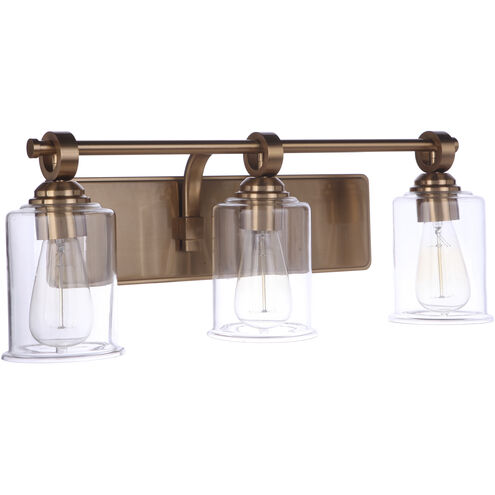 Romero 3 Light 24 inch Espresso Vanity Light Wall Light