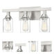 Neighborhood Chicago 3 Light 22 inch Brushed Polished Nickel Vanity Light Wall Light