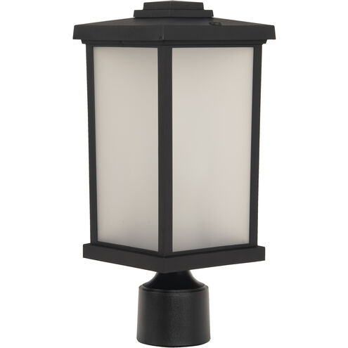 Resilience Lanterns 1 Light 15 inch Textured Black Outdoor Post Mount in Textured Matte Black