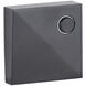 Surface Mount Flat Black Lighted Push Button
