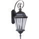 Chadwick 3 Light 33 inch Oiled Bronze Gilded Outdoor Wall Mount, Large
