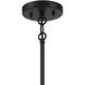 Shayna 5 Light 23 inch Flat Black Chandelier Ceiling Light