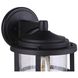 Voyage 1 Light 19 inch Midnight Outdoor Wall Lantern