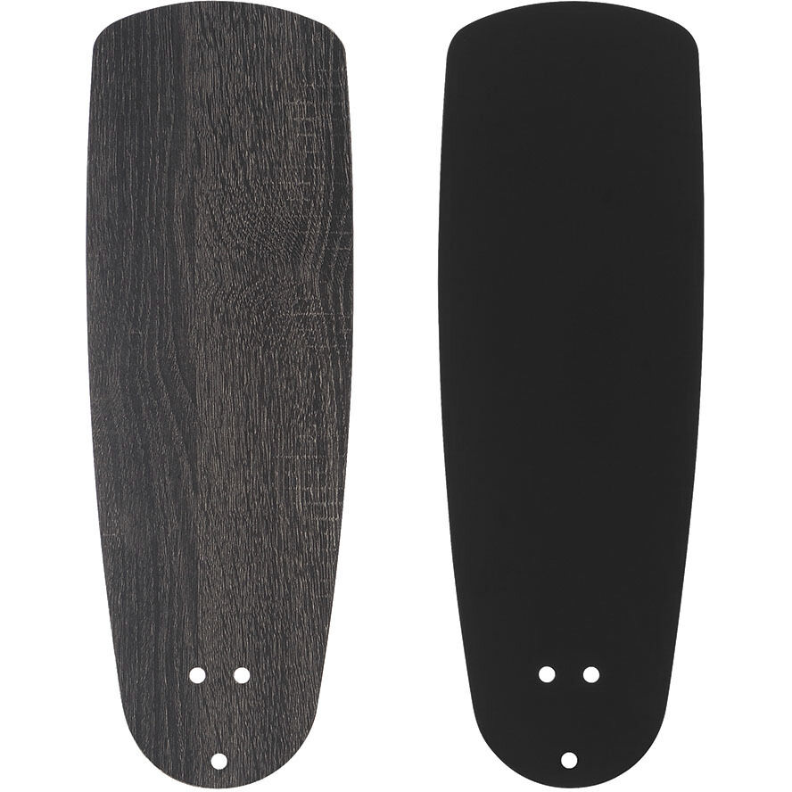 Wheeler 42 inch Flat Black with Flat Black/Greywood Blades Fan