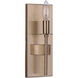 Larrson 1 Light 4.5 inch Satin Brass ADA Wall Sconce Wall Light