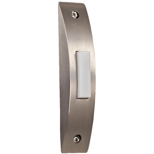 Contemporary Brushed Satin Nickel Push Button