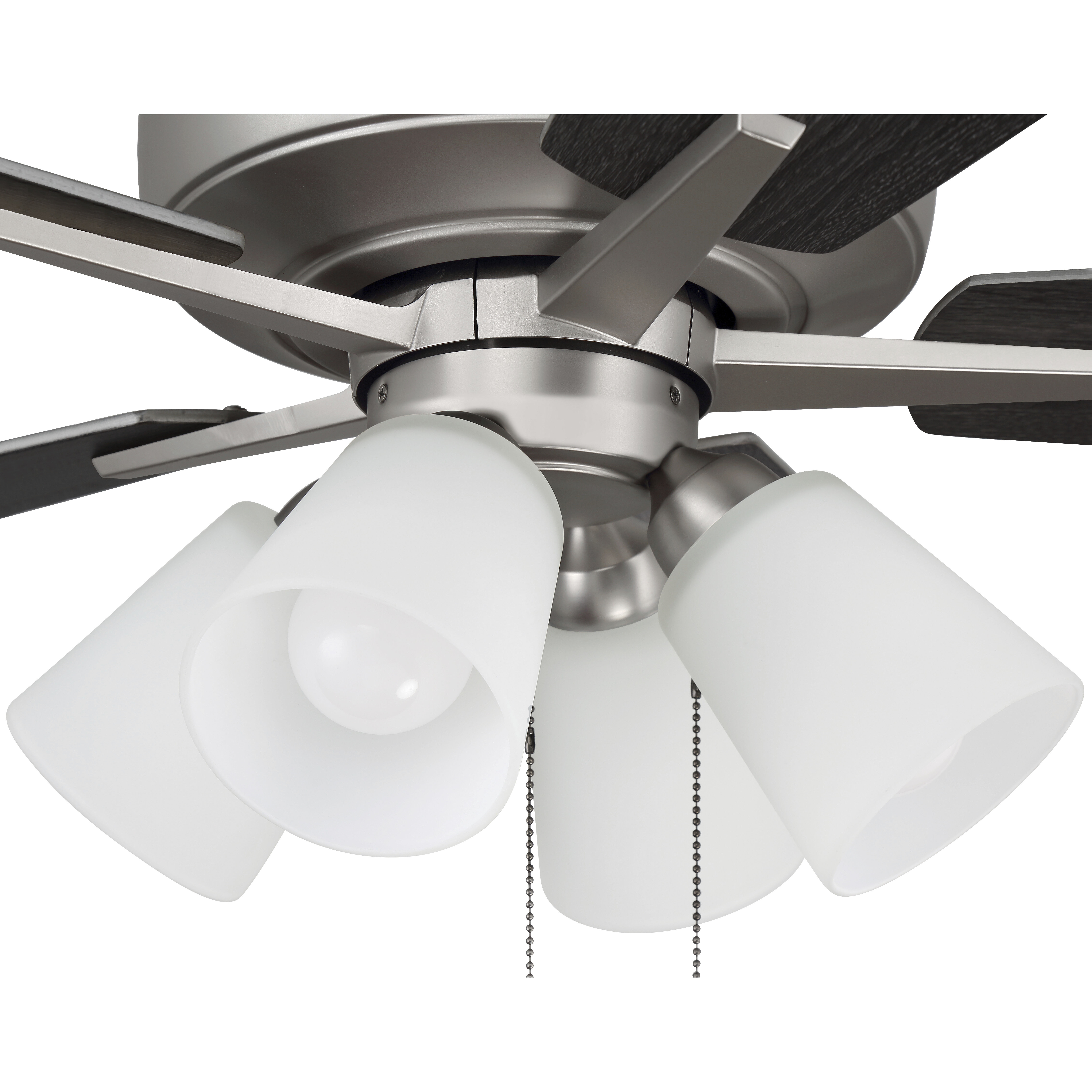 Craftmade S114BN5-60BNGW Super Pro 114 60 inch Brushed Satin