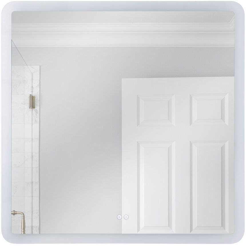 Chassis 36 X 36 inch White Illuminated Mirror