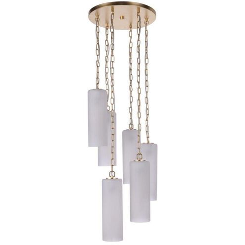 Myos 6 Light 15 inch Sunset Gold Pendant Ceiling Light