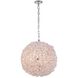 Roxx 4 Light 22 inch Chrome Pendant Ceiling Light
